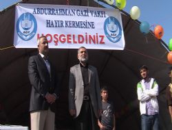 A.gazi Vakfı ndan örnek yaklaşım